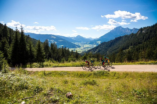Sternradreise Zell am See - Saalfelden Leogang Radfahren