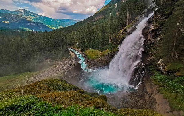 Sternradreise Zell am See - Krimml Wasserfall