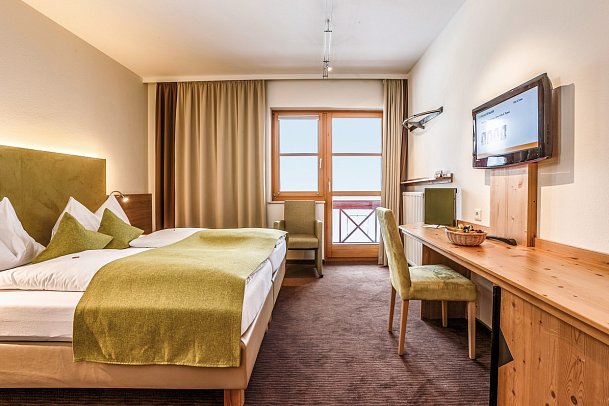 Aldiana Club Hochkönig - Wohnbeispiel Doppelzimmer (Zimmercodierungen DB1, DP1, DC1, EX1 & FB1)