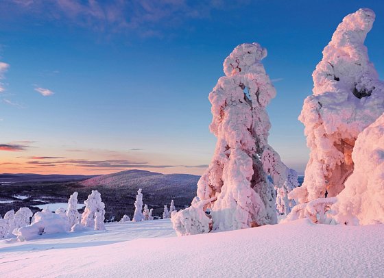 Arktische Route Finn. Lappland - Finnisch Lappland