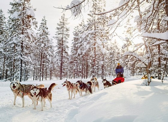Arktische Route Finn. Lappland
