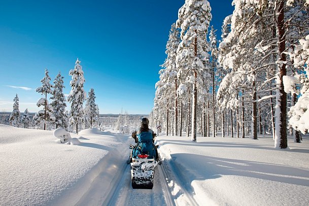 Arktische Route Finn. Lappland