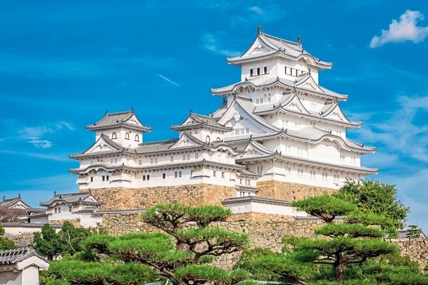 Japan Rundreise von Tokyo nach Osaka - Burg Himeji