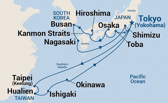 Japan pur mit Diamond Princess