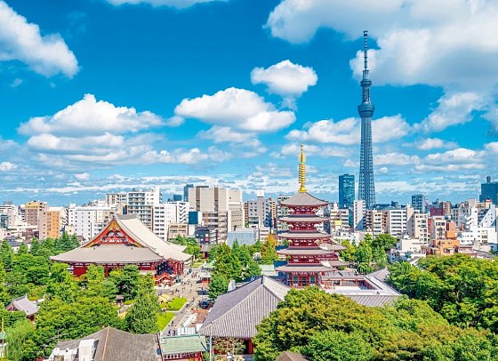Japan bis Kanada mit Norwegian Jade - Tokyo