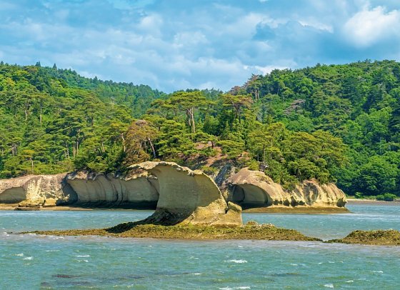 Japan bis Kanada mit Norwegian Jade - Bucht von Matsushima