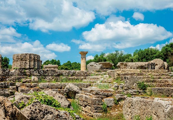 Östliches Mittelmeer mit Costa Deliziosa - Antikes Olympia