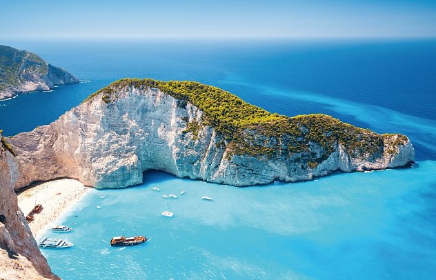 Griechische Inseln ab/bis Venedig mit Costa Deliziosa - Navagio Strand