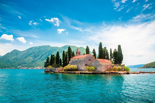 Griechische Inseln ab/bis Venedig mit Costa Deliziosa - Insel St. George, Perast