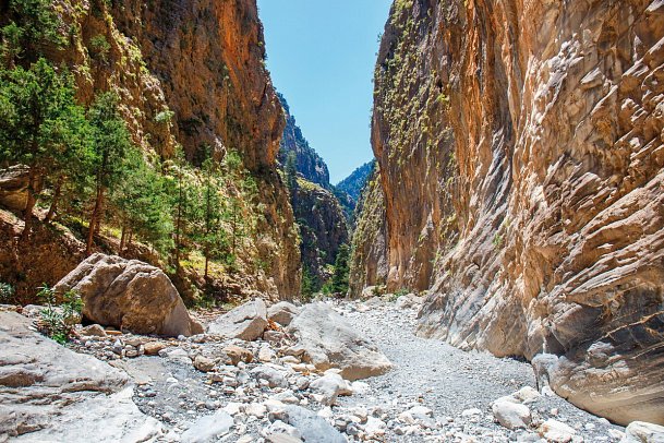 Italien, Griechenland, Zypern, Ägypten & Kroatien mit MSC Lirica - Kreta, Samaria-Schlucht