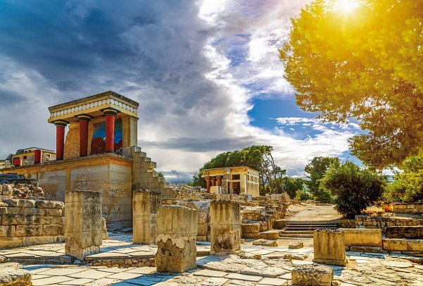 Italien, Griechenland, Zypern, Ägypten & Kroatien mit MSC Lirica - Palast von Knossos