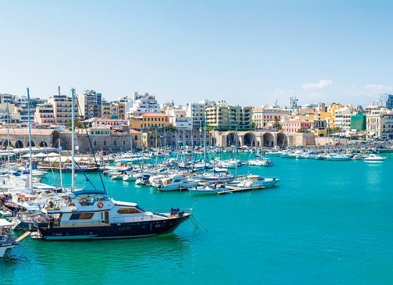 Östliches Mittelmeer mit MSC Lirica - Hafen in Heraklion