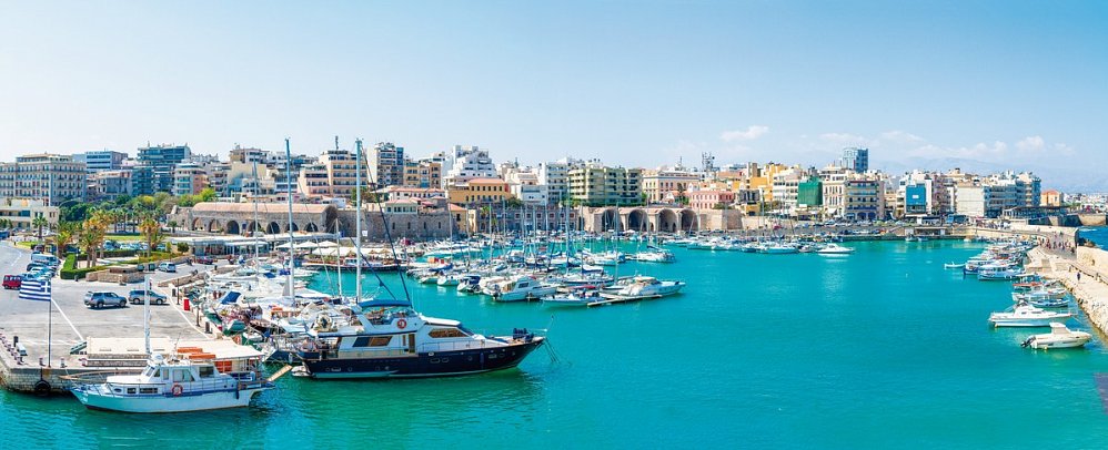 Östliches Mittelmeer mit MSC Lirica - Hafen in Heraklion