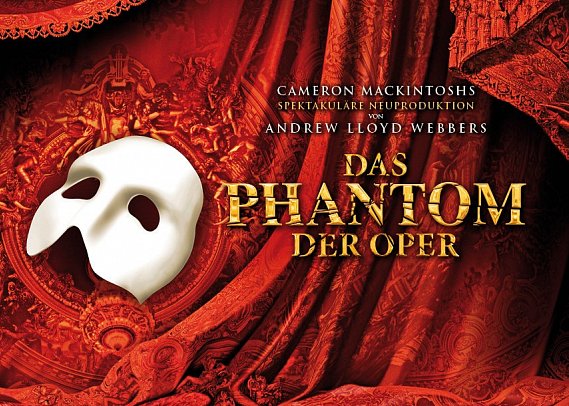 Ibis Hotel Mariahilf & DAS PHANTOM DER OPER - Plakat Phantom der Oper