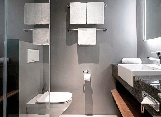 IntercityHotel Wien - Wohnbeispiel Doppelzimmer Standard (Zimmercodierungen DG1 & DC1)