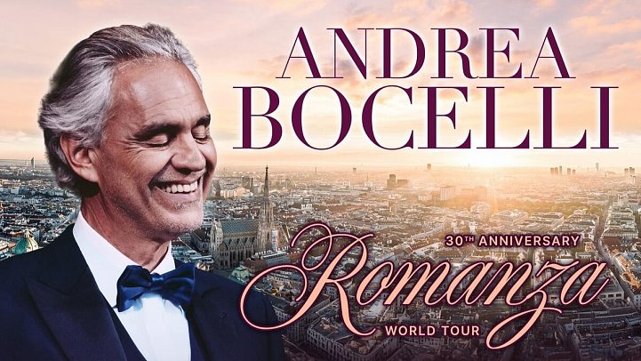 Andrea Bocelli Konzert - Konzert Plakat