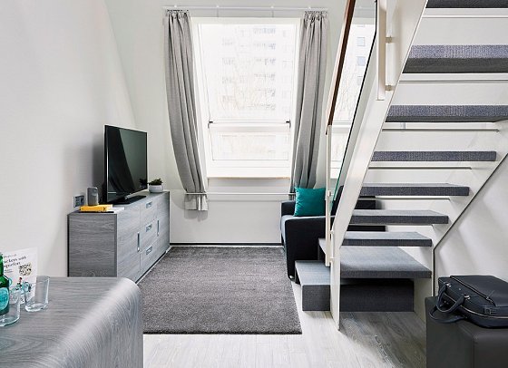 Living Hotel Kaiser Franz Joseph - Wohnbeispiel Apartment Superior Maisonette (Zimmercodierung AS1)