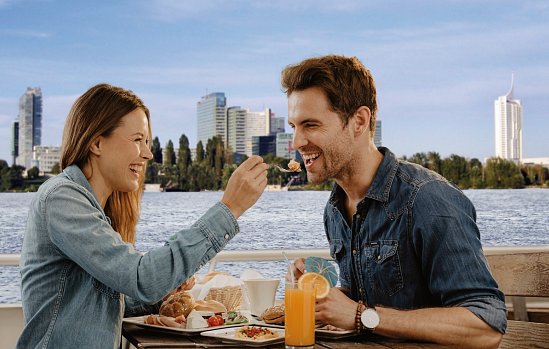 Brunch auf Donauwellen MS Admiral Tegetthoff