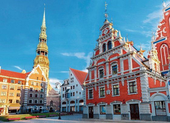 Baltikum Rundreise - Riga, Schwarzhäupterhaus