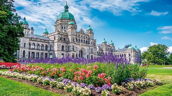 Rundreise Westkanada - Parlamentsgebäude, Victoria