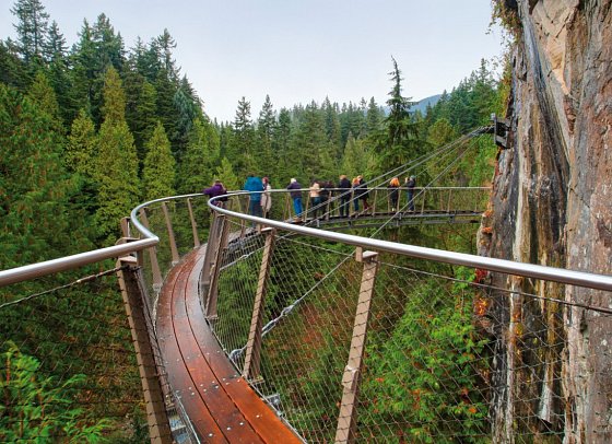Westkanda Rundreise - Capilano Suspension Bridge