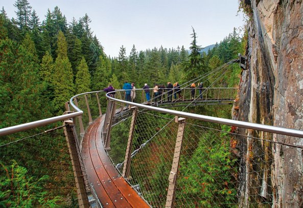Rundreise Westkanada - Capilano Suspension Bridge