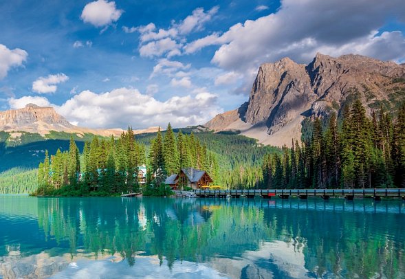 Rundreise Westkanada - Yoho Nationalpark, Emerald Lake