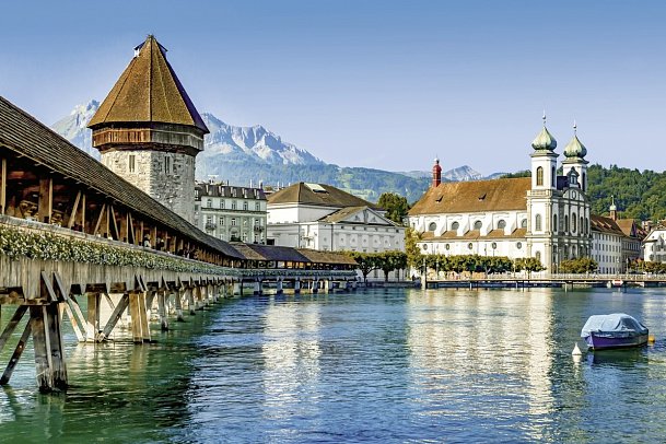 Große Bahnrundreise zwischen Alpen und Dolce Vita - Luzern